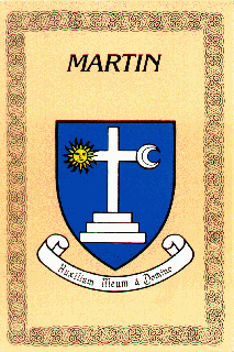 martin coat of arms.gif (32706 bytes)